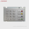 PCI5.x Approved Encrypted pinpad for Unmanned Payment Kiosk